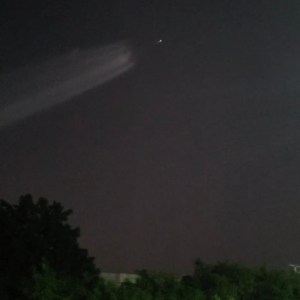 IMG 4073 - Falcon 9 de SpaceX sorprende nuevamente al ser visto en el cielo de Bávaro–Punta Cana
