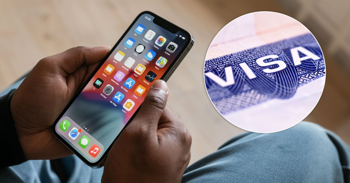 de redes sociales - EEUU propone revisión del historial de 5 años de redes